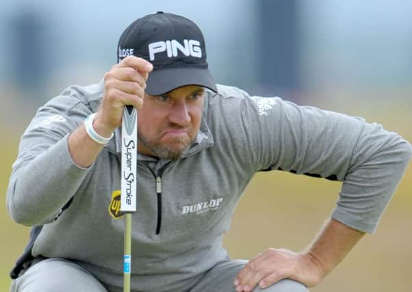 Golfing ace Lee Westwood. Picture: Jane Barlow
