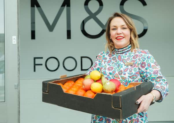 Manager Alyson Crombie at the M&S outlet at Chesser. Picture: Toby Williams