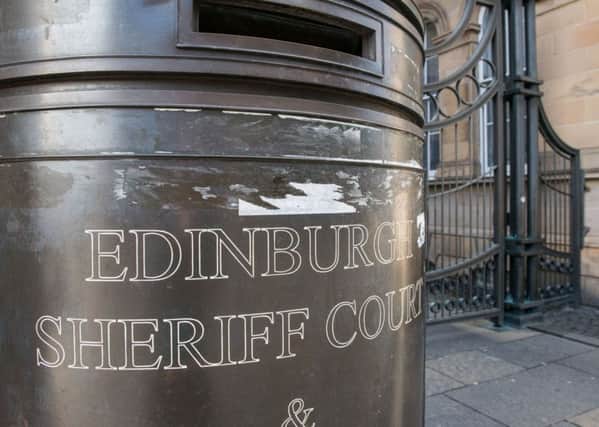 Edinburgh Sheriff Court. Picture: Ian Georgeson