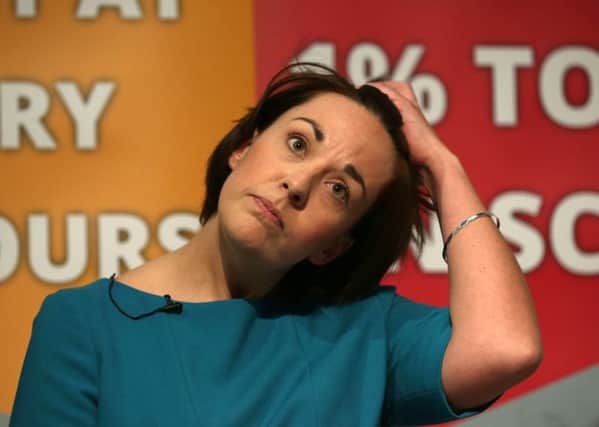 Kezia Dugdale's Labour party faces being third force in Scottish politics. Picture: David Cheskin/PA Wire