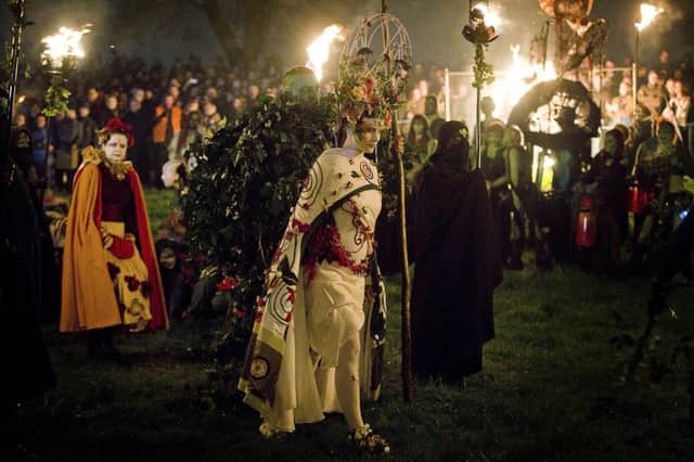 The Beltane Fire Festival will be held at Calton Hil,l marking the beginning of summer. Picture: Steven Scott Taylor