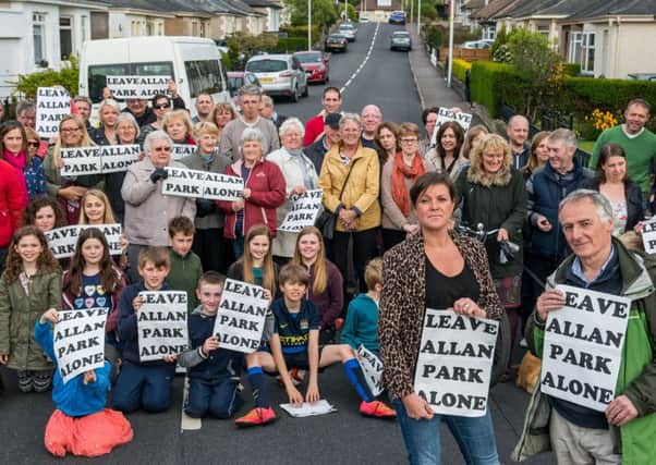 Allan Park Crescent residents' campaign has been successful. Picture: Ian Georgeson