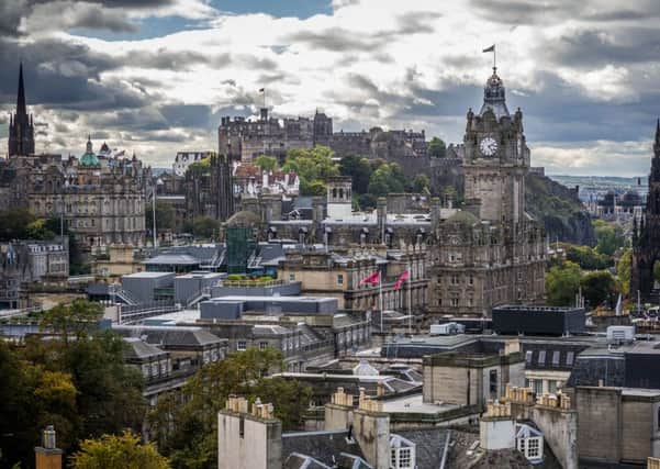 The Edinburgh skyline