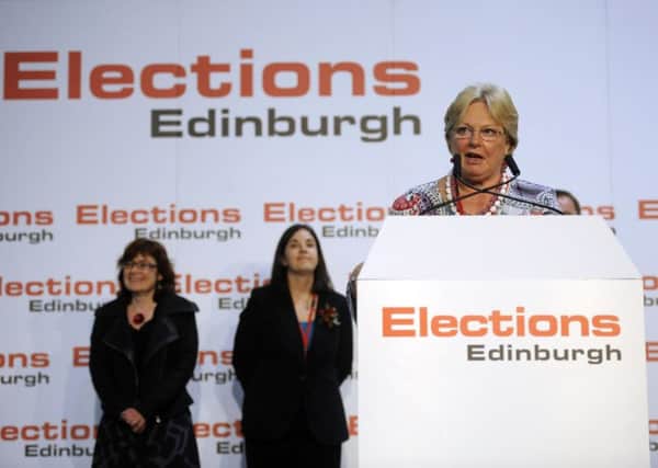 The late Margo MacDonald is elected as an independent Lothian region MSP in 2011. Picture: Greg Macvean