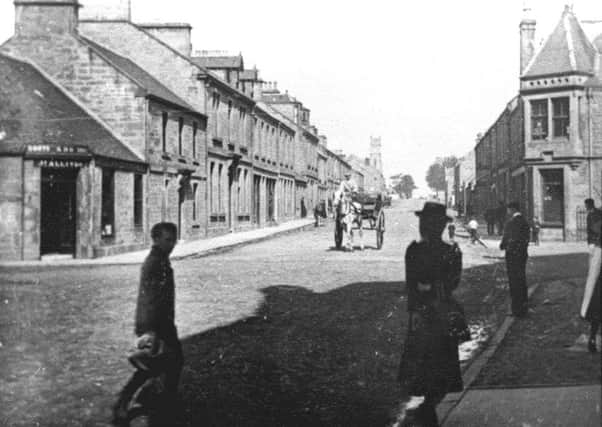 Clerk Street, Loanhead, in the late 19th century. (photo courtesy Alan McLaren)