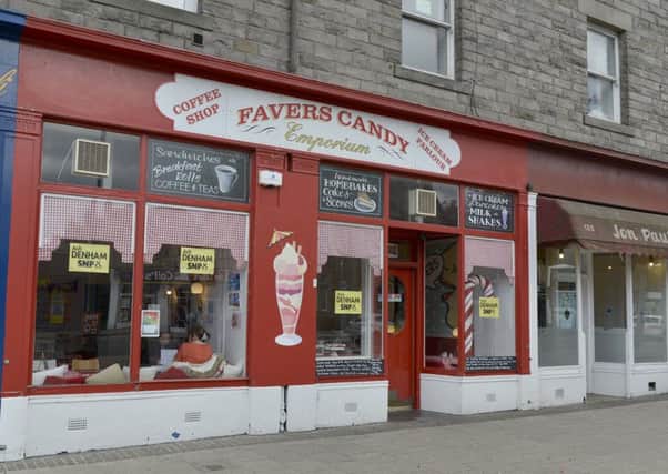 Favers Candy shop, Portobello. Picture: Julie Bull