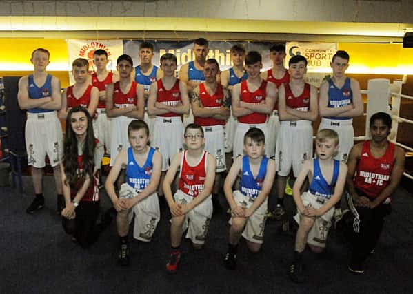 Midlothian Amateur Boxing and Fitness Club held their annual boxing show in Dalkeith and Woodburn Miners club
Photo by Susan Burrell Photography