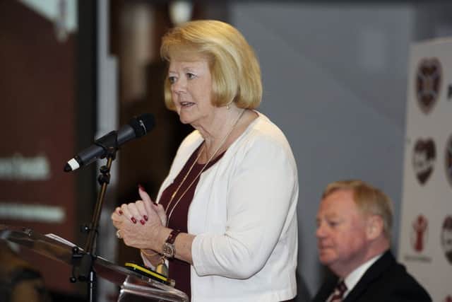 Chairwoman Ann Budge believes in getting the very best value from everything at Hearts. Pic: Neil Hanna