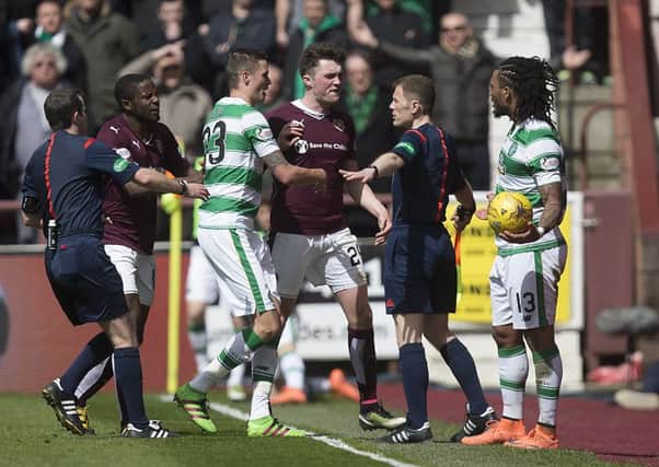 Celtic defeated Hearts 3-1 at Tynecastle - but some Hoops fans didn't manage to enter the stadium. Pic: SNS