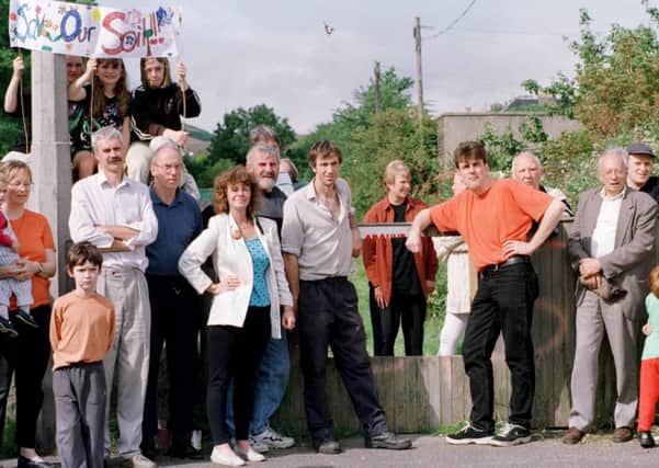 The campaign to save the allotments stretches back to 1998. Picture: Susan Burrell