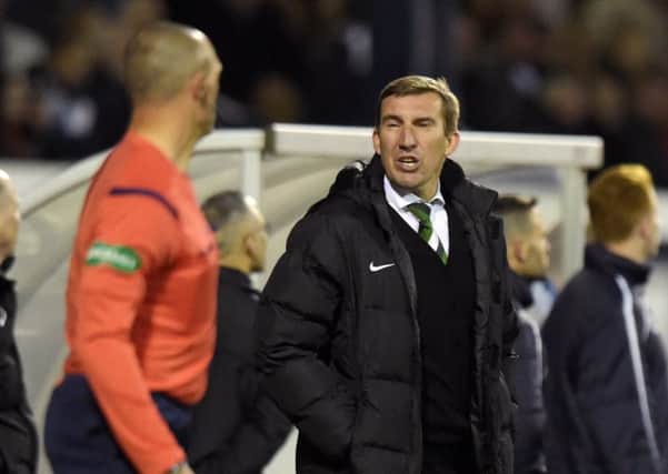 Hibs head coach Alan Stubbs felt some key decisions went against his side in their 1-0 defeat by Raith Rovers at Starks Park