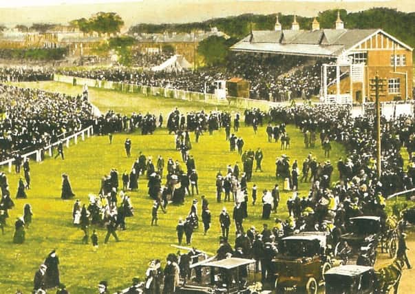 Musselburgh Racecourse at the turn of the 20th century. Picture: contributed