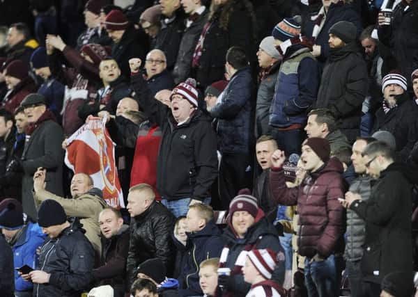 Hearts fans can renew their season tickets on Thursday. Pic: TSPL