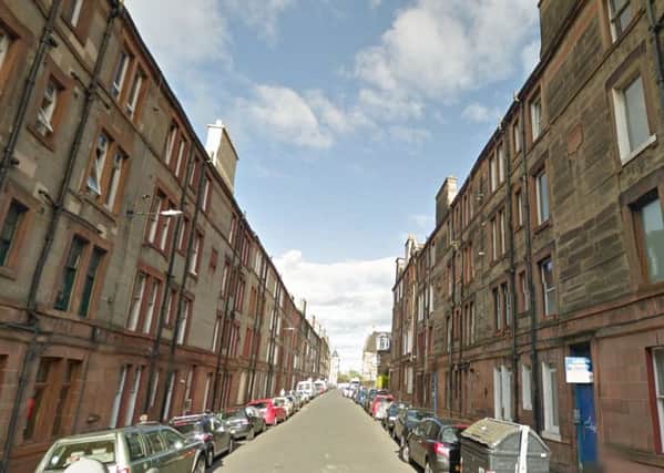 The assault happened on Rossie Place, Leith. File picture: Google