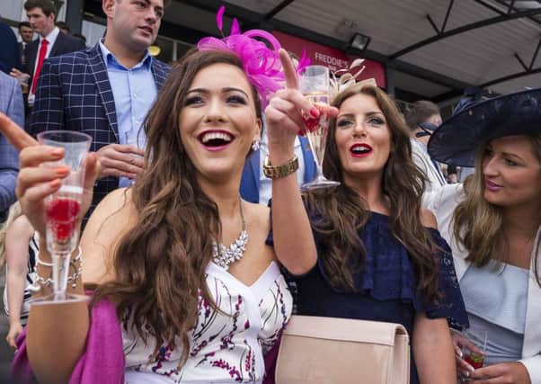 Dressing to impress is a must at Ladies Day. Picture: Scott Taylor