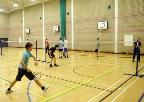 School gym halls will be open to the public. Picture: Greg Macvean