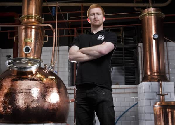 David Wilkinson at Edinburgh Gin's new distillery at The Biscuit Factory. Picture: Dominic Cocozza