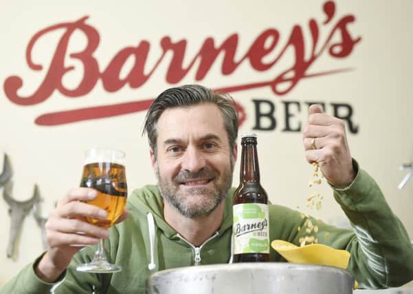 Andy Barnett of Barneys Beers will be at the Beer FestivALE at Summerhall to promote his new brew. Picture: Greg Macvean