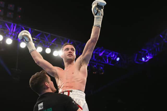 Josh Taylor is due to be on the undercard of Ricky Burns world championship fight