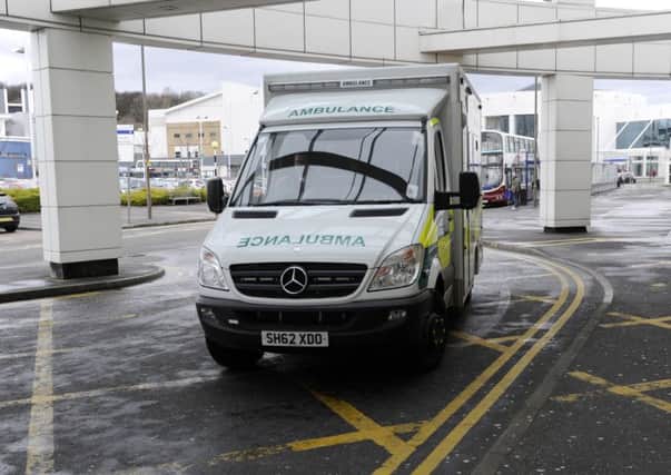 Waiting time targets at A&E departments at NHS Lothian hospitals are not being met. Picture: Greg Macvean