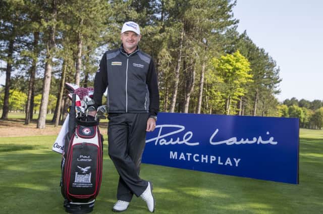 Paul Lawrie is hoping golf fans will grab the opportunity to take in both his Match Play event and the Prostate Cancer UK Scottish Senior Open at Archerfield Links in August. Picture: Kenny Smith