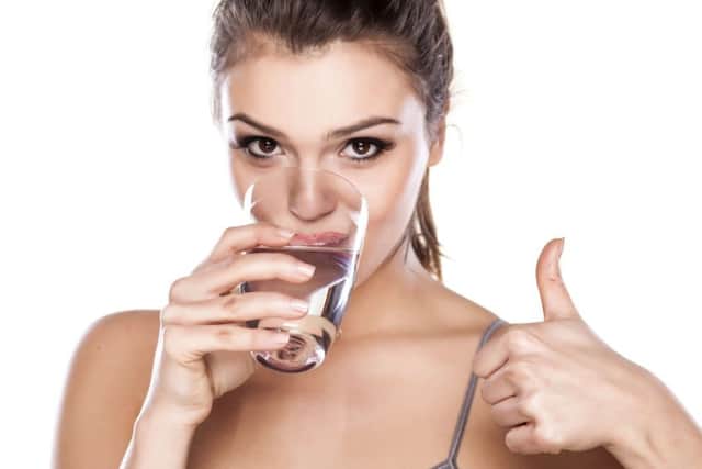 Drinking water is important. Photo: PA Photo/thinkstockphotos