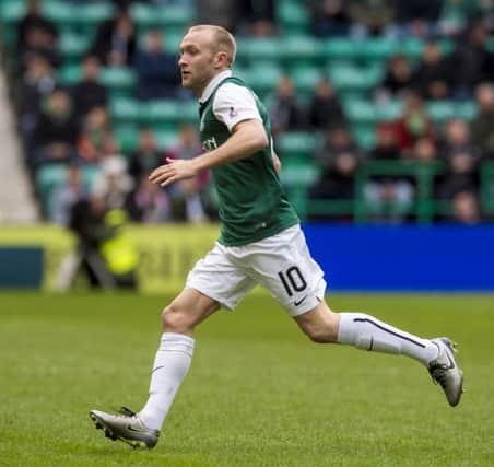 06/03/16 WILLIAM HILL SCOTTISH CUP 
 QUARTER-FINAL 
 HIBERNIAN v INVERNESS CT (1-1) 
 EASTER ROAD STADIUM - EDINBURGH 
 Dylan McGeouch in action for Hibernian