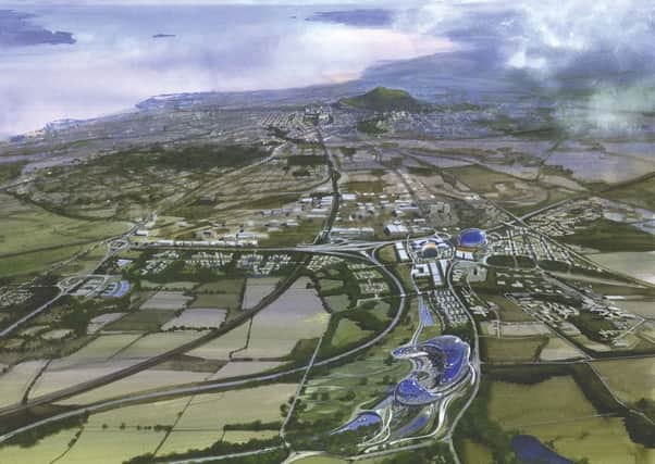 Garden District would see 6000 homes built in Edinburgh's west. Picture: supplied