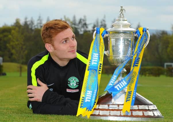 Fraser Fyvie wants to get his hands on the Scottish Cup and win promotion with Hibs