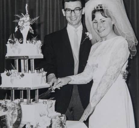 Fraser and Anne Robb on their wedding day in 1966. Picture: supplied