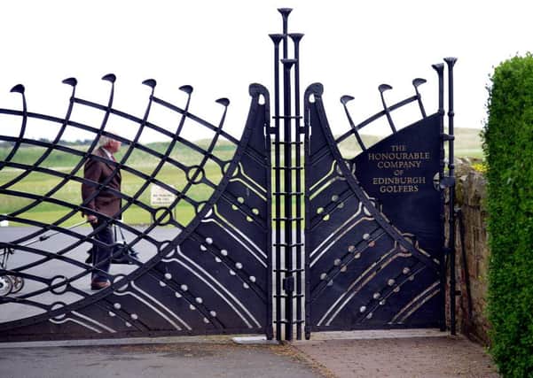 Muirfield has closed its gates to women members. Picture: Jon Savage