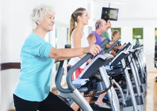 Older people are embracing a workout in the gym. Picture: Kzenon