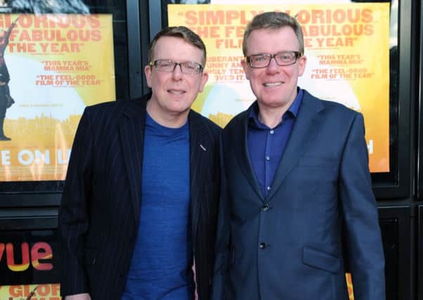 The Proclaimers are backing Hibs to win. Picture: Jane Barlow