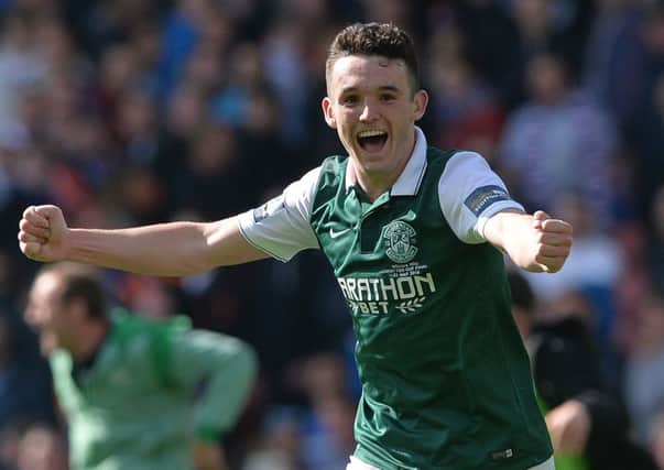John McGinn screams with delight at full-time