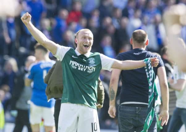 Last legs: Dylan McGeouch was glad the final didnt go to extra time