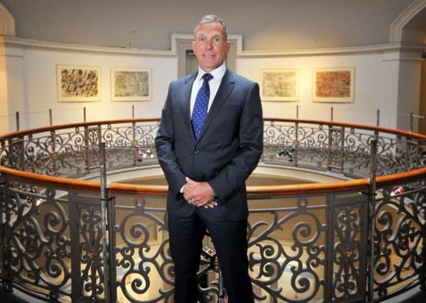 Andy Jansons pictured at India Buildings. Picture: Jane Barlow