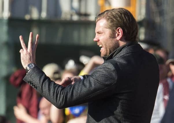 Head coach Robbie Neilson will lead Hearts into European action in June