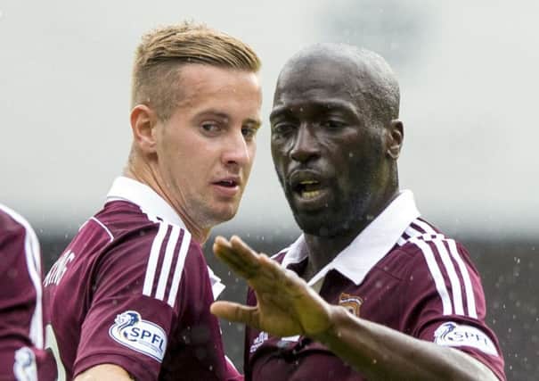 Billy King, left, and Morgaro Gomis have impressed on loan at Rangers and Motherwell respectively. Pic: SNS