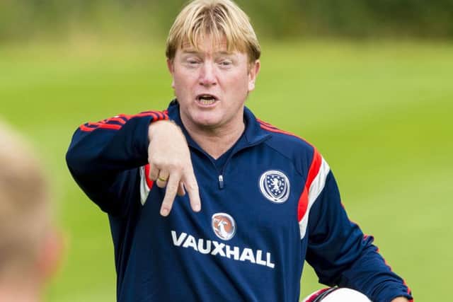 Stuart McCall is helping Scotland prepare for friendlies with Italy and France