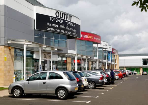 Craigleith Retail Park. Picture: Scott Louden