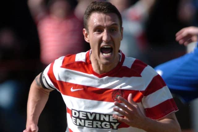 Captain fantastic: Ross Archibald marked his final home game for Bonnyrigg with a victory over Penicuik