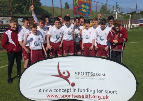 Tynecastle show off the Under-15 South East Region Cup