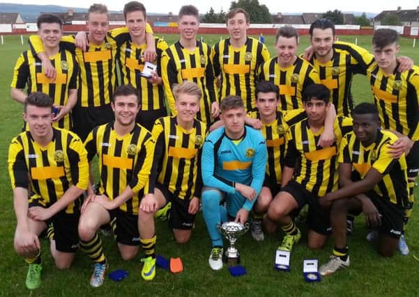Hutchison Vale 19s did not have it all their own way against Currie
