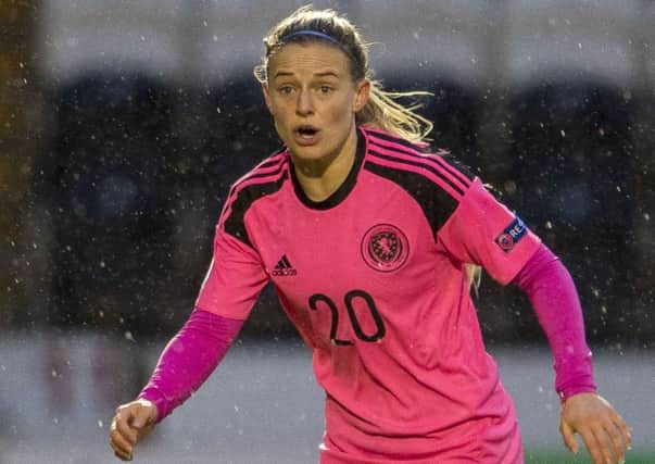 Hibs and Scotland player Kirsty Smith