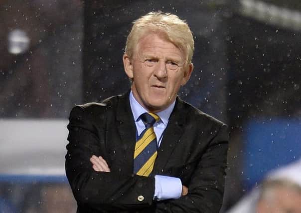 Gordon Strachan has the full backing of Scotland's players, including Robert Snodgrass, below