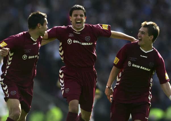 Takis Fyssas spent two successful seasons at Hearts