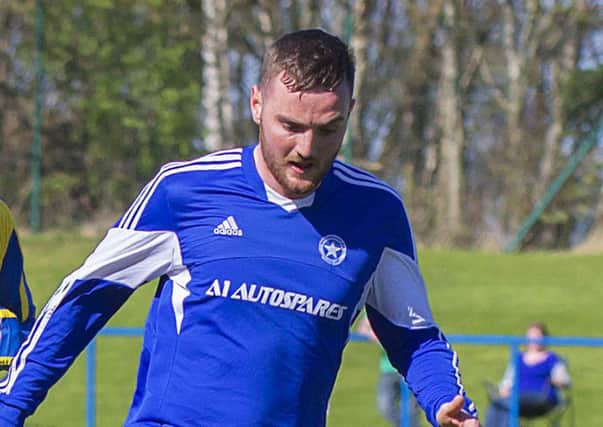 Blair Tolmie has joined Spartans from Newtongrange Star