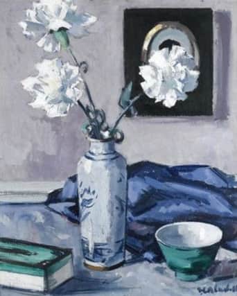 Still Life and Roses by FCB Cadell. Picture: comp