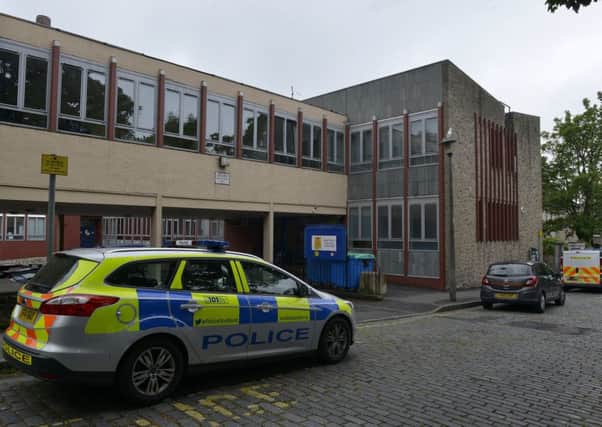 Gayfield Square police station. Picture: Julie Bull