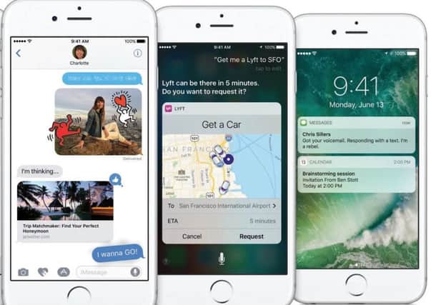 The iOS 10 upgrade will bring a host of improvements when it is released later this year. Picture: supplied